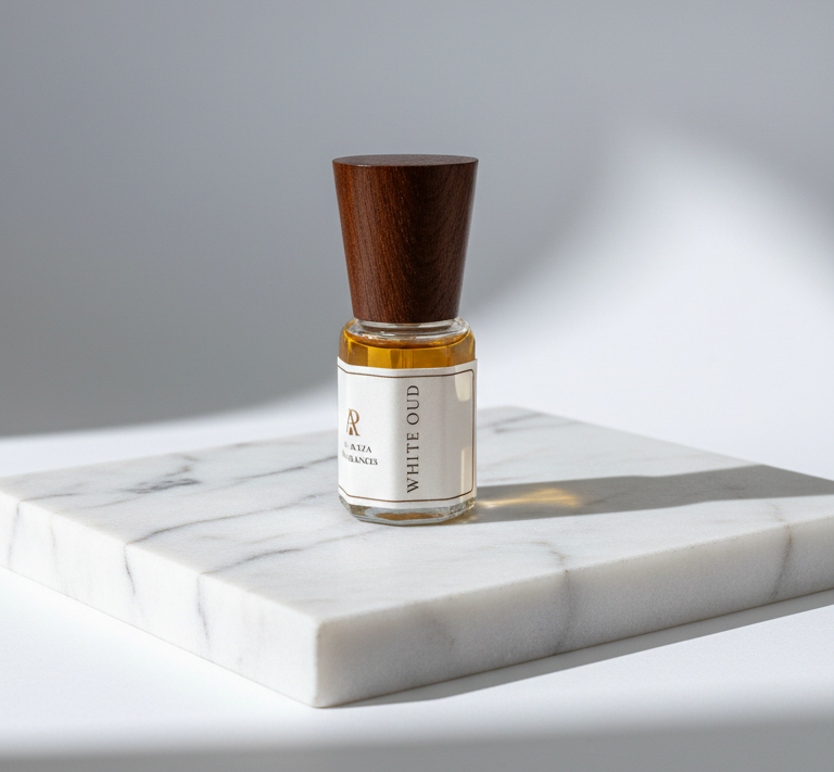 AL Raza White Oud – Light Oud White Musk Woody Attar | Alcohol Free | Long Lasting Perfume Oil
