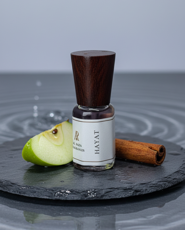 AL Raza Hayat – Apple Bergamot Fresh Attar | Alcohol Free | Long Lasting Perfume Oil