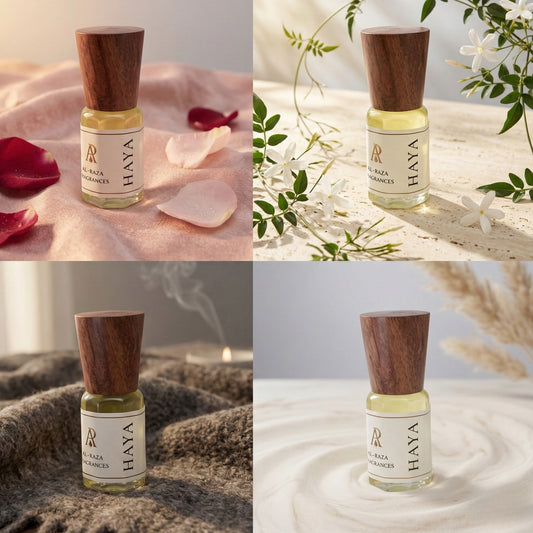 AL Raza Haya – Floral Rose Jasmine Attar | Alcohol Free | Long Lasting Perfume Oil