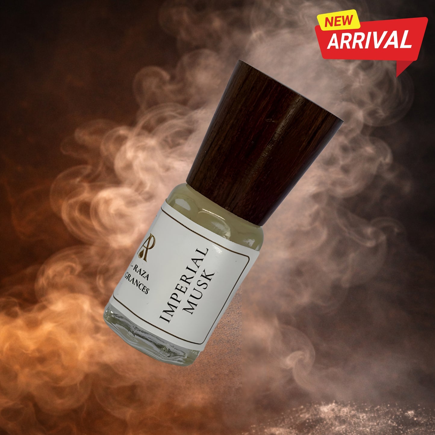 AL Raza Imperial Musk – White Musk Powdery Attar | Alcohol Free | Long Lasting Perfume Oil